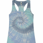 Women's Tie-Dyed Racerback Tank Top